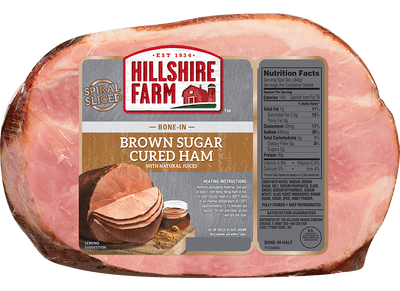 Whole bone-in ham