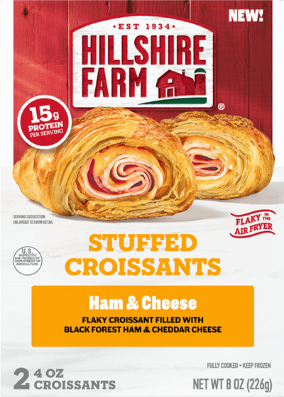 Ham & Cheese Stuffed Croissant