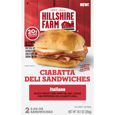 Hillshire Farm Italiano Ciabatta Sandwich