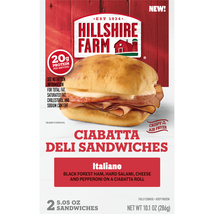 Hillshire Farm Italiano Ciabatta Sandwich
