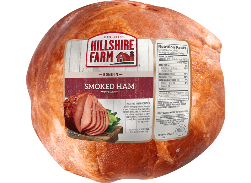 Honey Cured, Spiral Sliced & Smoked Ham Hillshire Farm® Brand